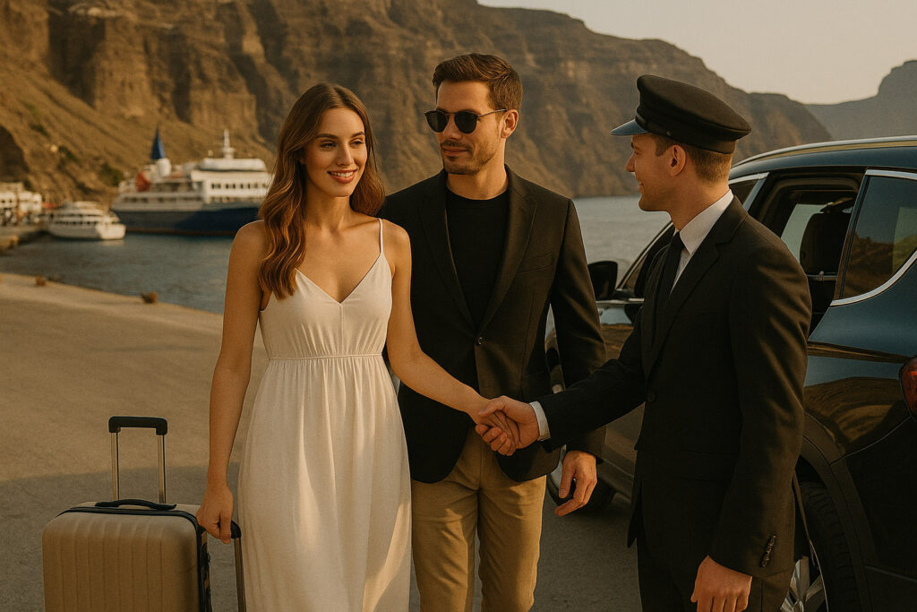 Santorini Holiday Transfers / 7 Santorini Transfer Myths Tourists Still Believe (And the Truth) In Santorini, the quality of your transfer can drastically impact your arrival